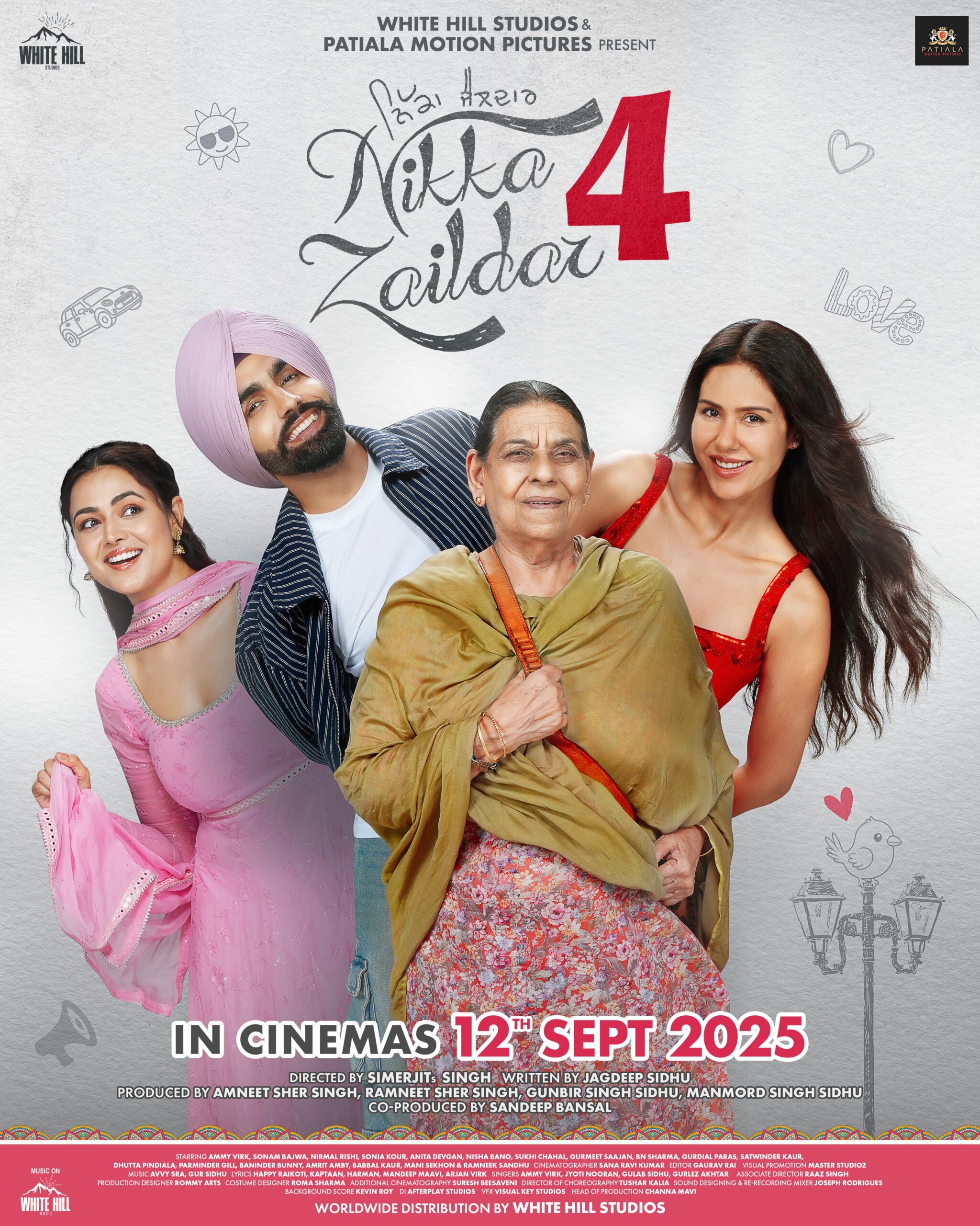 Nikka Zaildar 4 2025 Punjabi HDTC – 9xMoviez